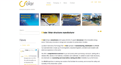 Desktop Screenshot of c-solar.es